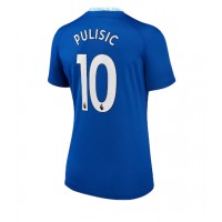 Chelsea Christian Pulisic #10 Fotballklær Hjemmedrakt Dame 2022-23 Kortermet